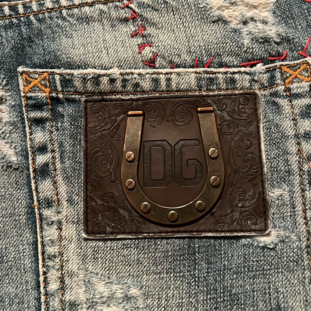 Runway jeans from Dolce&Gabbana